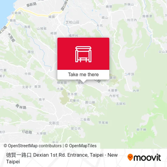 德賢一路口 Dexian 1st Rd. Entrance map