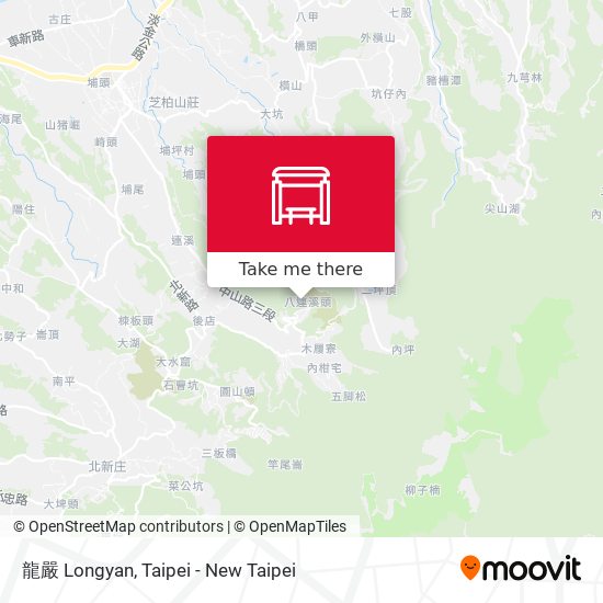 龍嚴 Longyan map