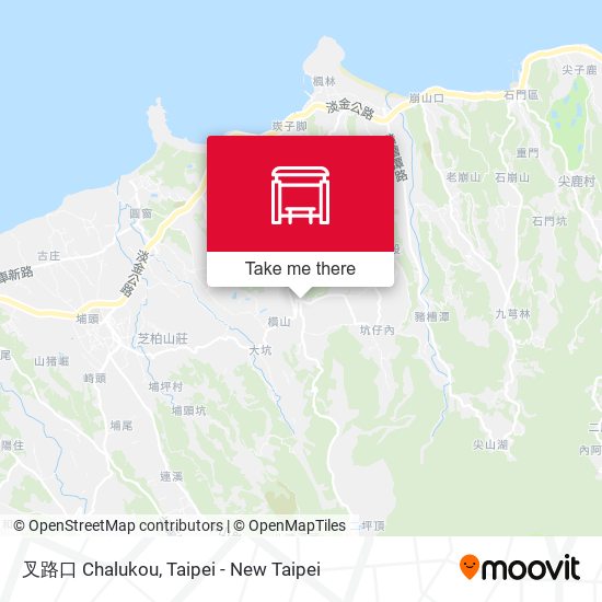 叉路口 Chalukou map
