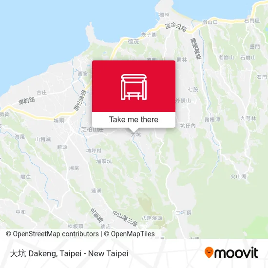 大坑 Dakeng map