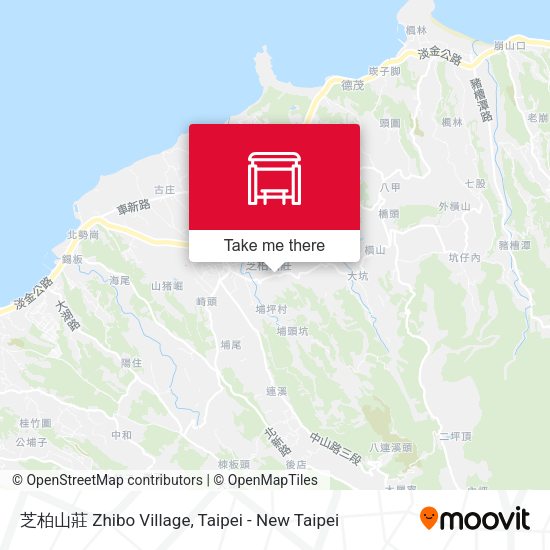芝柏山莊 Zhibo Village地圖