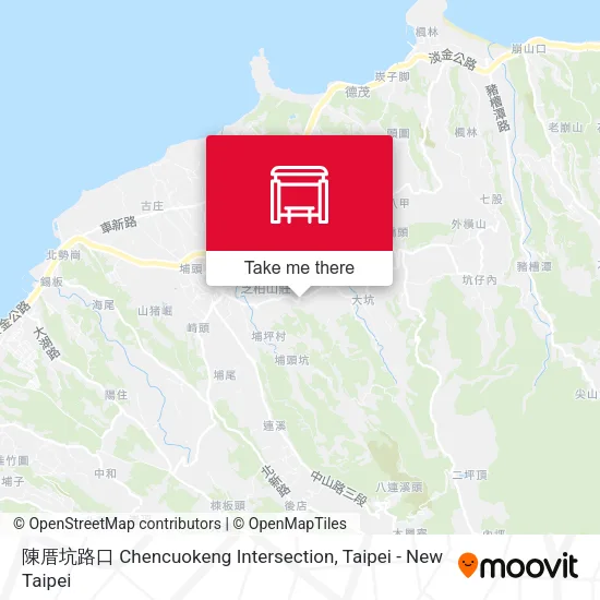 陳厝坑路口 Chencuokeng Intersection map