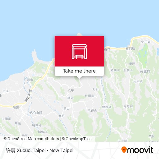 許厝 Xucuo map