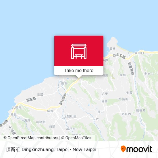頂新莊 Dingxinzhuang地圖