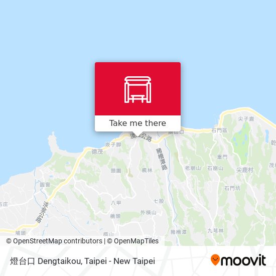 燈台口 Dengtaikou map
