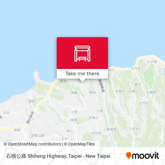 石橫公路 Shiheng Highway地圖
