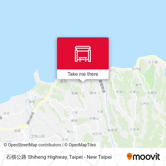 石橫公路 Shiheng Highway map