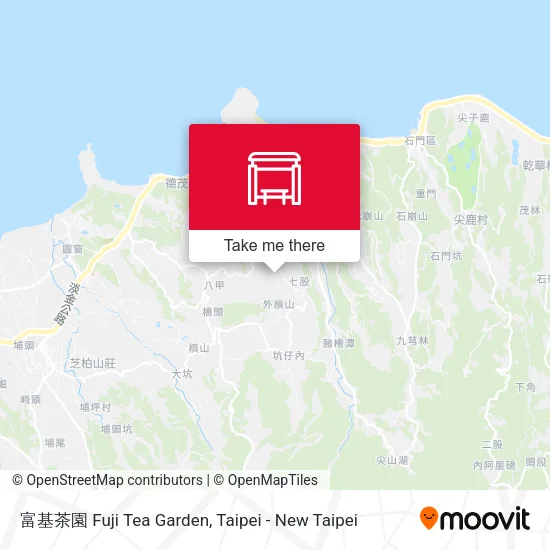富基茶園 Fuji Tea Garden map