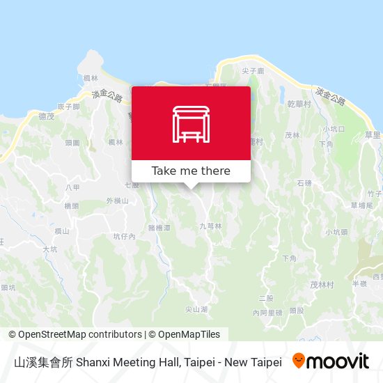 山溪集會所 Shanxi Meeting Hall map