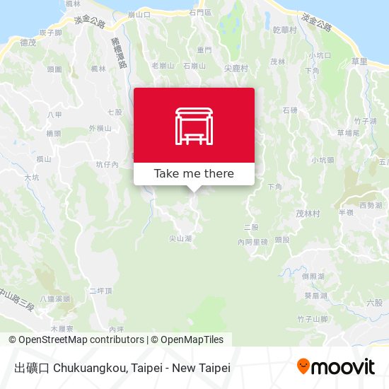 出礦口 Chukuangkou地圖