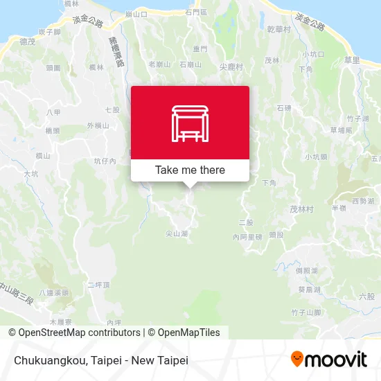 出礦口 Chukuangkou map