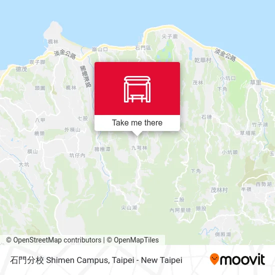石門分校 Shimen Campus map