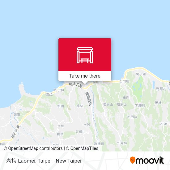 老梅 Laomei map