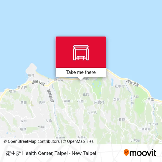 衛生所 Health Center map