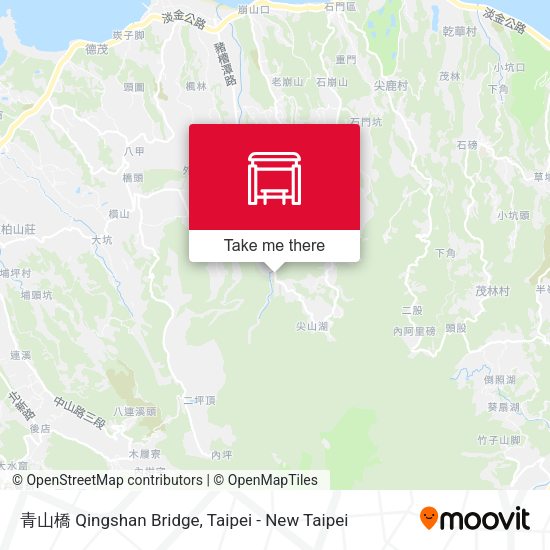 青山橋 Qingshan Bridge map