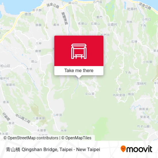 青山橋 Qingshan Bridge map