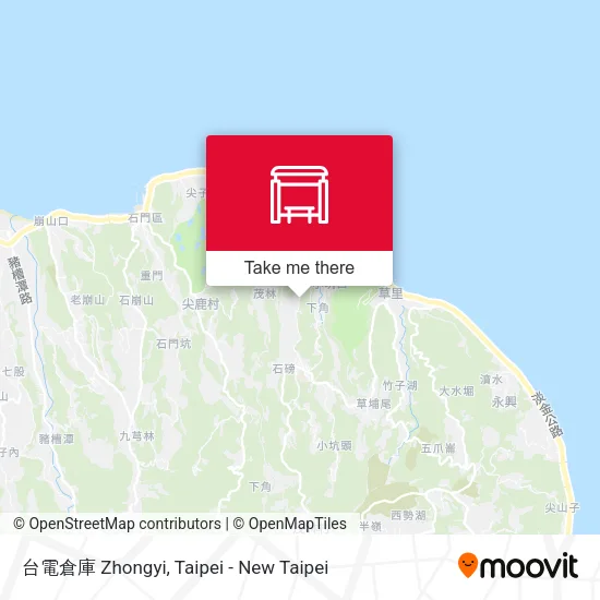 台電倉庫 Zhongyi地圖