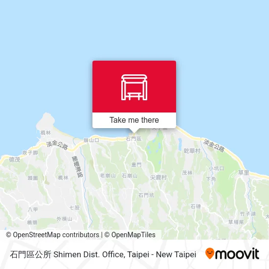 石門區公所 Shimen Dist. Office地圖