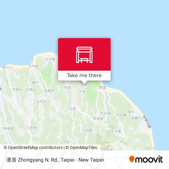 潘厝 Zhongyang N. Rd. map