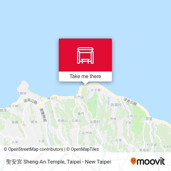 聖安宮 Sheng-An Temple地圖