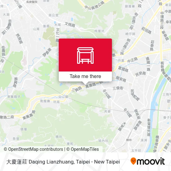 大慶蓮莊 Daqing Lianzhuang map