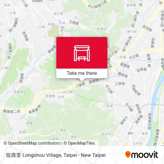 龍壽里 Longshou Village map