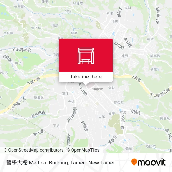 醫學大樓 Medical Building map