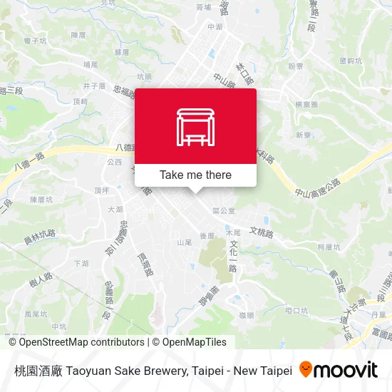 桃園酒廠 Taoyuan Sake Brewery map