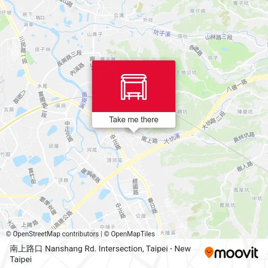 南上路口 Nanshang Rd. Intersection map