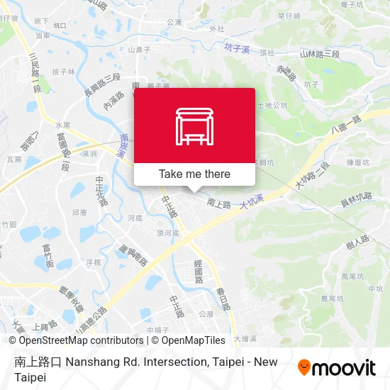 南上路口 Nanshang Rd. Intersection map