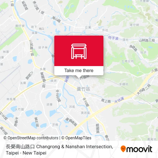 長榮南山路口 Changrong & Nanshan Intersection map