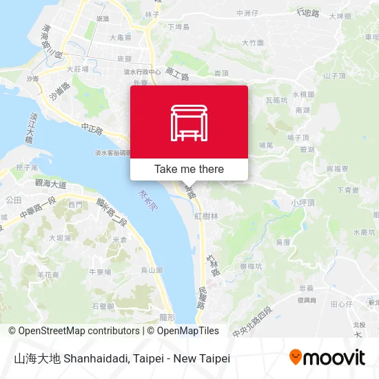 山海大地 Shanhaidadi map
