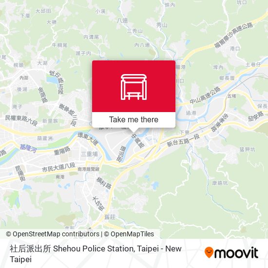 社后派出所 Shehou Police Station map