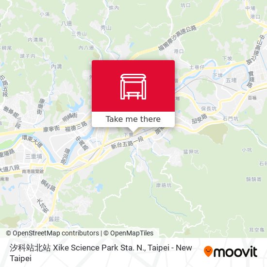 汐科站北站 Xike Science Park Sta. N.地圖