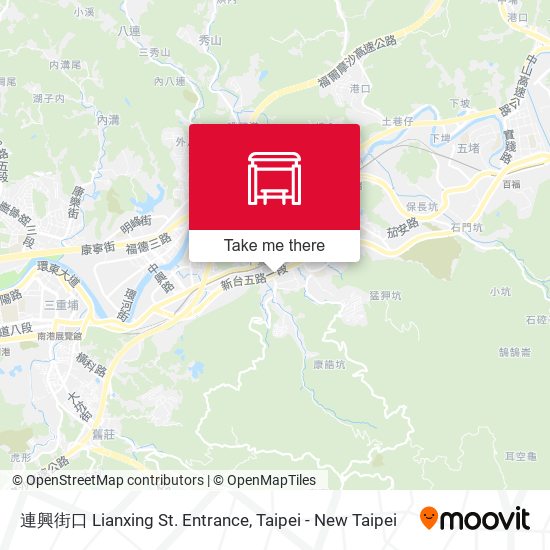 連興街口 Lianxing St. Entrance map