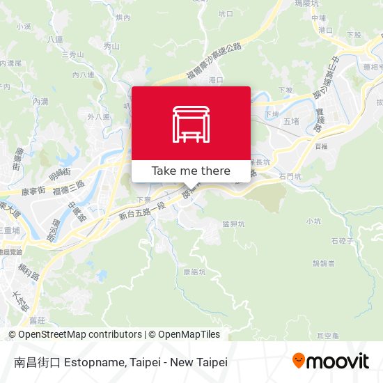南昌街口 Estopname map