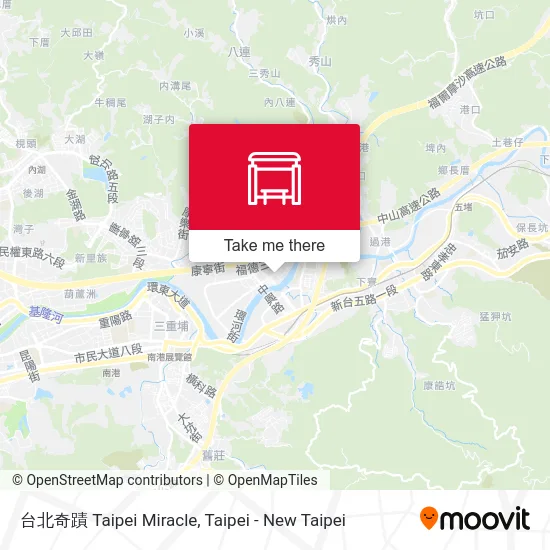 台北奇蹟 Taipei Miracle map