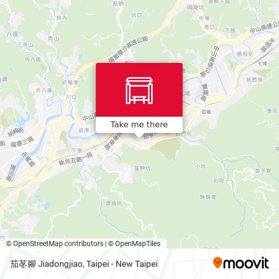 茄苳腳 Jiadongjiao map
