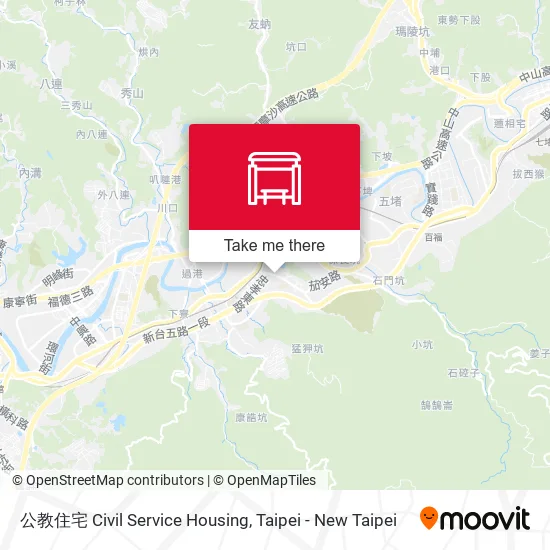 公教住宅 Civil Service Housing map