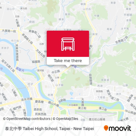 泰北中學 Taibei High School map