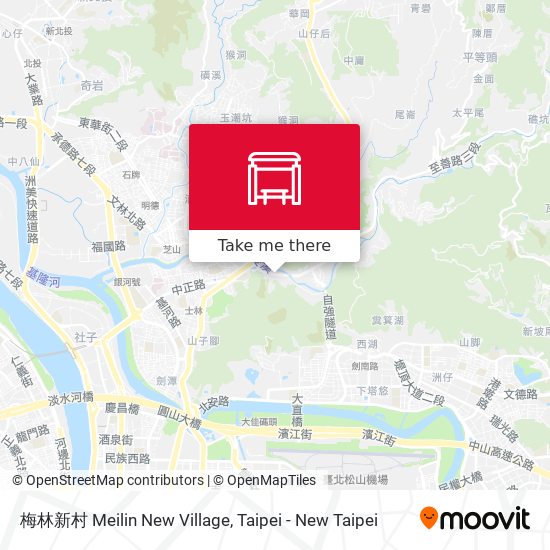 梅林新村 Meilin New Village map