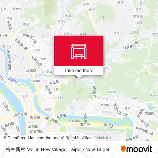 梅林新村 Meilin New Village map