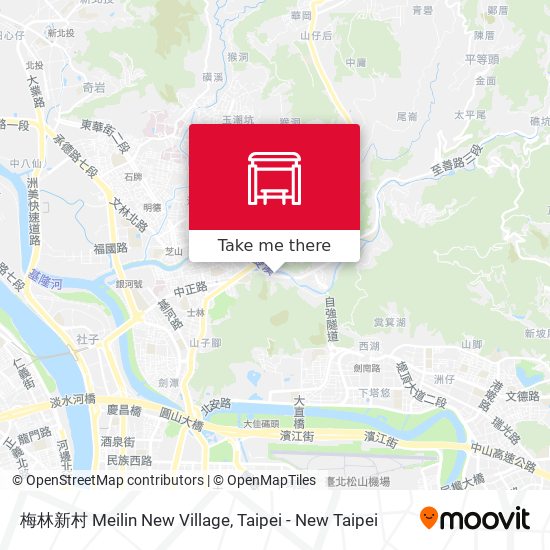 梅林新村 Meilin New Village map