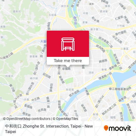 中和街口 Zhonghe St. Intersection地圖