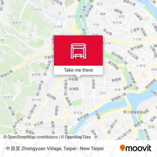 中原里 Zhongyuan Village map