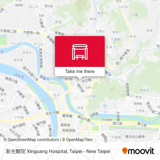 新光醫院 Xinguang Hospital地圖
