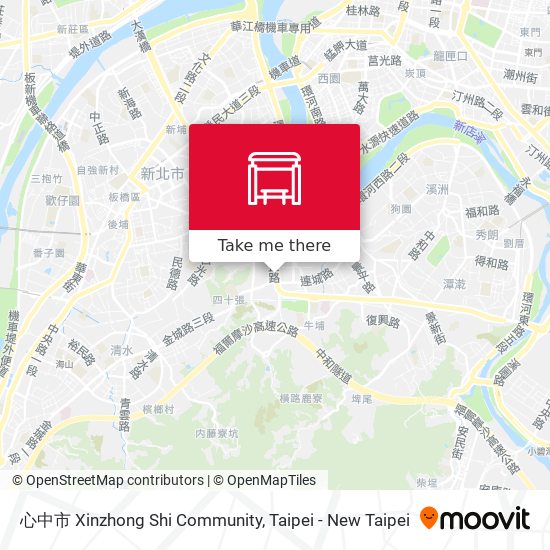 心中市 Xinzhong Shi Community地圖