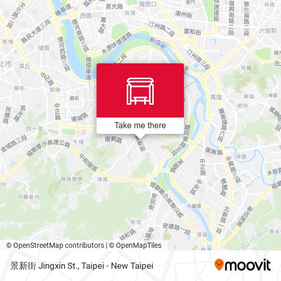 景新街 Jingxin St. map