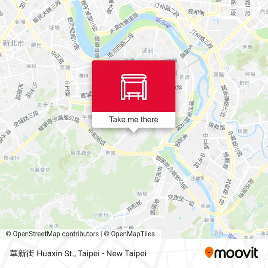 華新街 Huaxin St. map