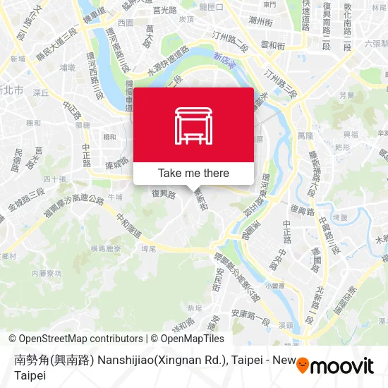 南勢角(興南路) Nanshijiao(Xingnan Rd.)地圖